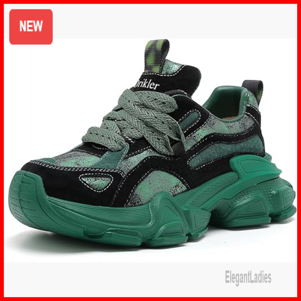 Chunky Platform Orthopedic Wedge Walking Shoes Non-Slip Sneakers